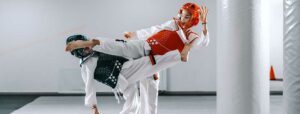 martial arts competitors